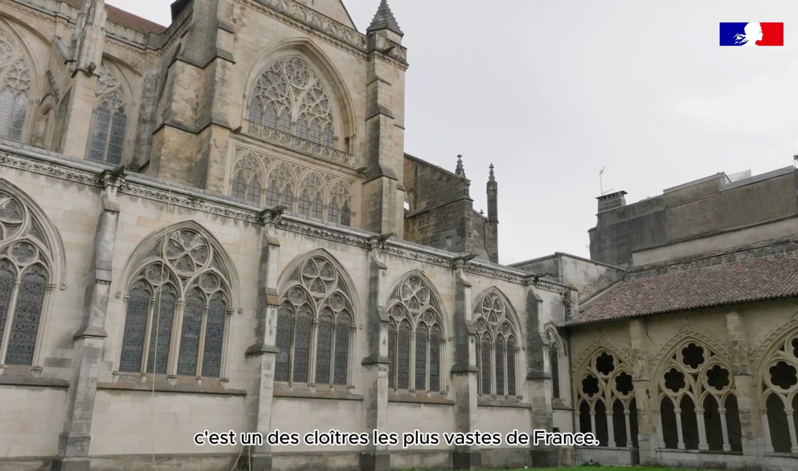 Mise en valeur des travaux de la cathédrale de Bayonne — Marc-Antoine Protière